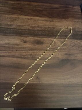 The GLD Shop / Micro Cuban Link Chain / 3 mm / Yellow Gold / 22 Inch